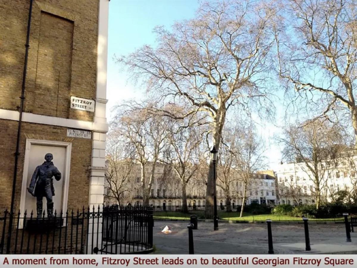 Elegant Fitzrovia Central London 2-Bed Nr Oxford Street Helpful Informative Host Екстер'єр фото