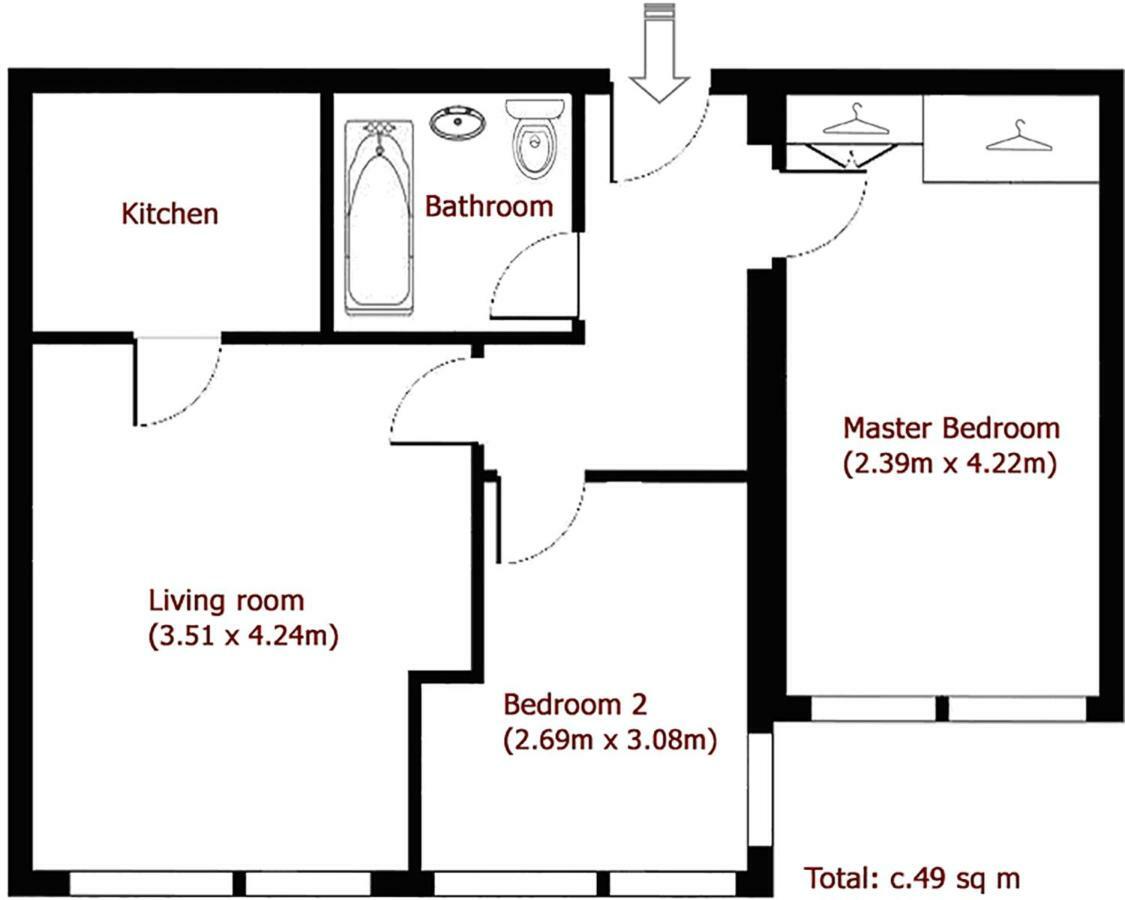 Апартаменти Elegant Fitzrovia Central London 2-Bed Nr Oxford Street Helpful Informative Host Екстер'єр фото